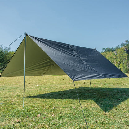Tenda da sole multifunzionale per protezione solare impermeabile da spiaggia. Pergola per riparo dal sole