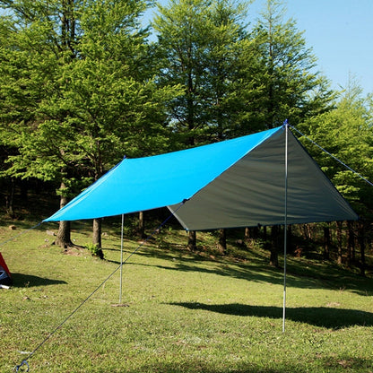 Tenda da sole multifunzionale per protezione solare impermeabile da spiaggia. Pergola per riparo dal sole
