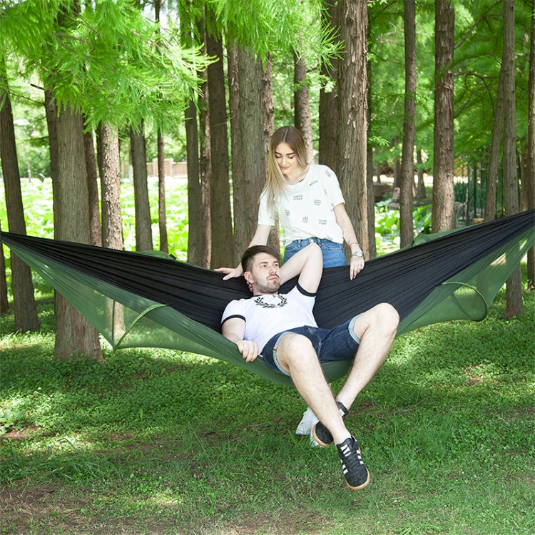 amaca-da-campeggio-automatica-in-nylon-con-zanzariera-290x140-cm - immagine 13