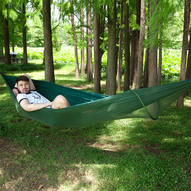 amaca-da-campeggio-automatica-in-nylon-con-zanzariera-290x140-cm - immagine 15