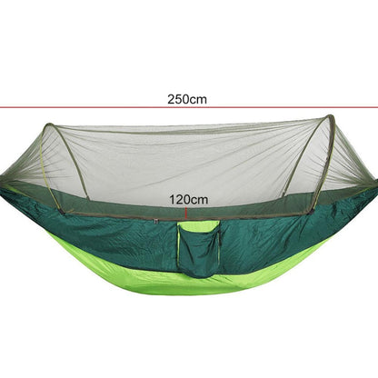 amaca-da-campeggio-automatica-in-nylon-con-zanzariera-dimensioni - immagine 4