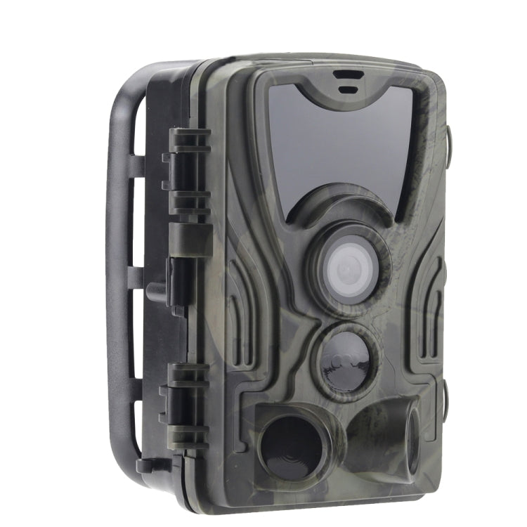 HC801A Telecamera da caccia da caccia di sicurezza per visione notturna IP65 impermeabile da 8 MP, programma Novatek 96650, grandangolo da 120 gradi, angolo di rilevamento PIR da 110 gradi, HC801A