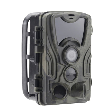 HC801A Telecamera da caccia da caccia di sicurezza per visione notturna IP65 impermeabile da 8 MP, programma Novatek 96650, grandangolo da 120 gradi, angolo di rilevamento PIR da 110 gradi, HC801A