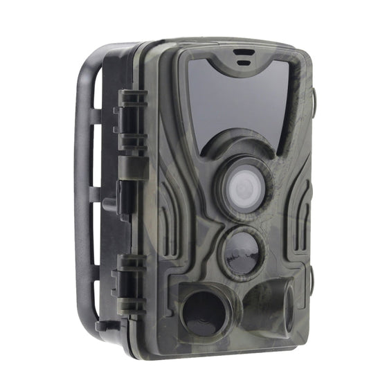 HC801A Telecamera da caccia da caccia di sicurezza per visione notturna IP65 impermeabile da 8 MP, programma Novatek 96650, grandangolo da 120 gradi, angolo di rilevamento PIR da 110 gradi, HC801A