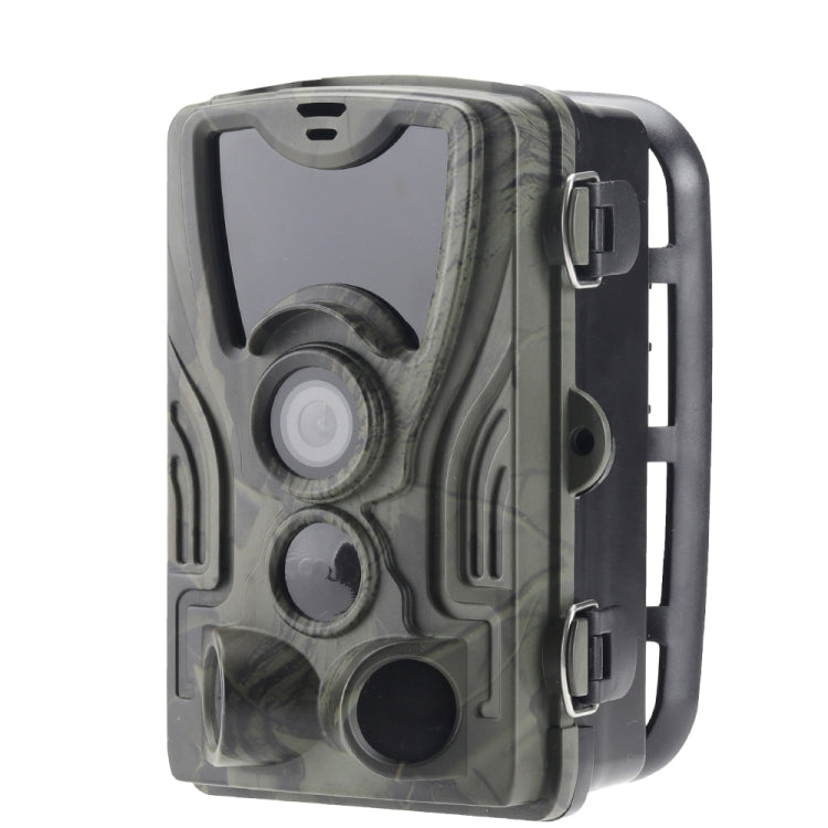 HC801A Telecamera da caccia da caccia di sicurezza per visione notturna IP65 impermeabile da 8 MP, programma Novatek 96650, grandangolo da 120 gradi, angolo di rilevamento PIR da 110 gradi, HC801A