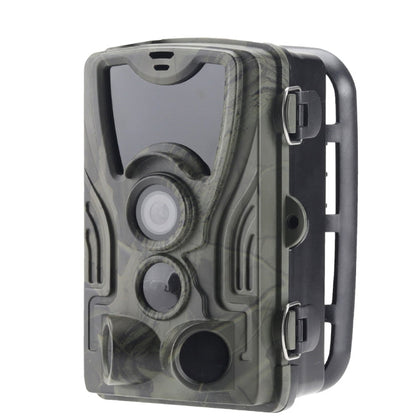 HC801A Telecamera da caccia da caccia di sicurezza per visione notturna IP65 impermeabile da 8 MP, programma Novatek 96650, grandangolo da 120 gradi, angolo di rilevamento PIR da 110 gradi, HC801A