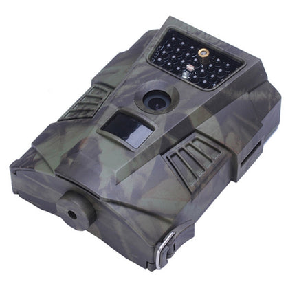 HT-001 1MP IP54 Telecamera da caccia di sicurezza per visione notturna IR impermeabile, programma Novatek96220, grandangolo da 120 gradi, angolo di rilevamento PIR da 100 gradi, HT-001