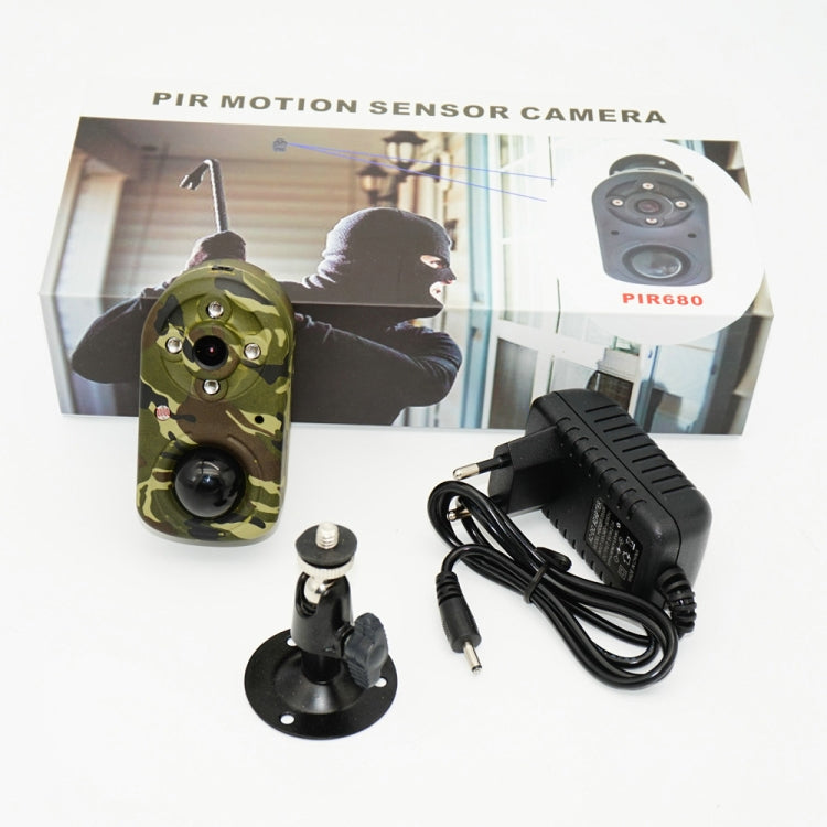 PIR680 Telecamera da pista per caccia di sicurezza con visione notturna IR da 3 MP, programma Novatek96650, grandangolo da 120 gradi, angolo di rilevamento PIR da 90 gradi, PIR680