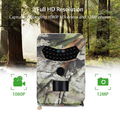 PR-100 1MP IP54 Telecamera da caccia di sicurezza per visione notturna IR impermeabile, programma Sunplus 1628, grandangolo da 120 gradi, angolo di rilevamento PIR da 100 gradi, PR100