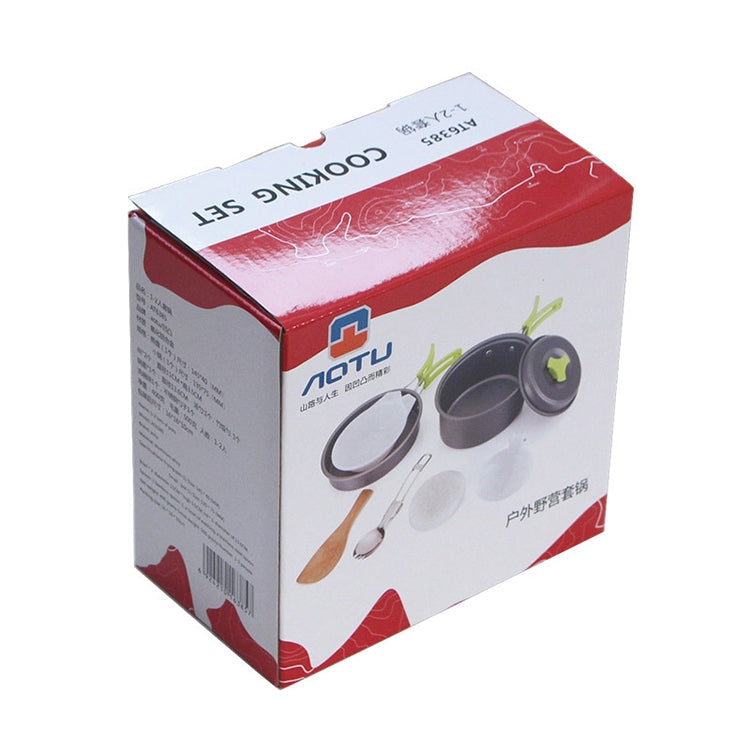 auto-at-6385-stoviglie-da-campeggio-all-aperto-pentole-set-di-pentole-per-1-2-persone-aotu-at6385 - immagine 10