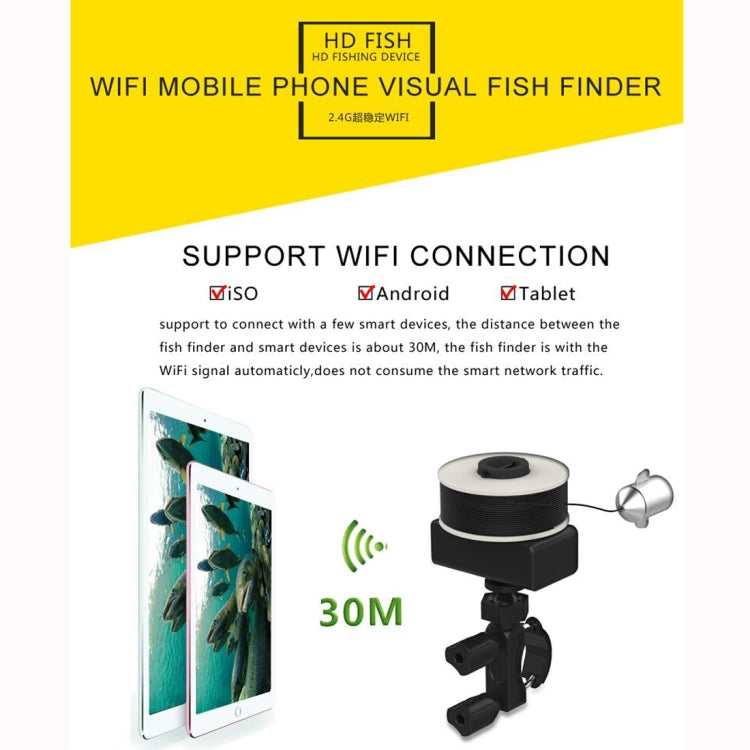 Ecoscandaglio WiFi Portatile X5 per Pesca Visibile