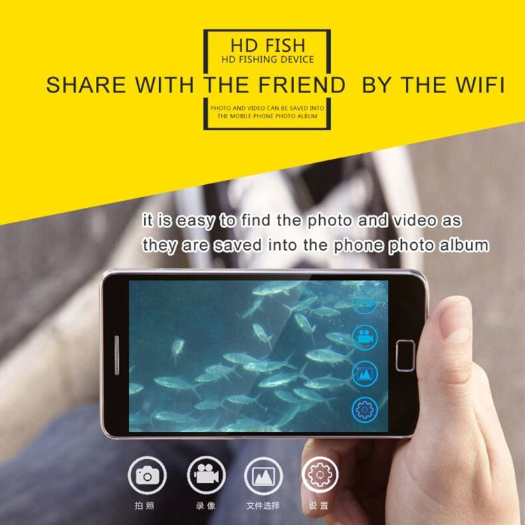 Ecoscandaglio WiFi Portatile X5 per Pesca Visibile