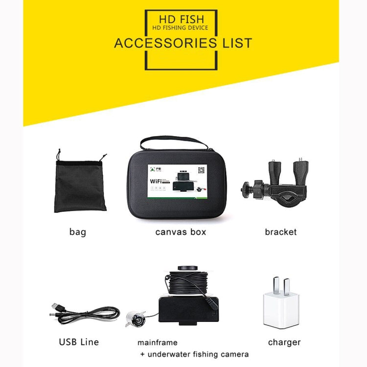 Ecoscandaglio WiFi Portatile X5 per Pesca Visibile