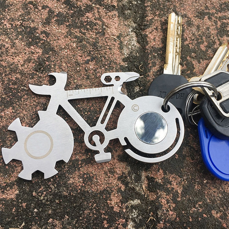 coltello-per-carte-in-acciaio-inossidabile-con-strumento-multifunzione-portatile-di-sopravvivenza-all-aperto-a-forma-di-bicicletta-card-knife - immagine 3