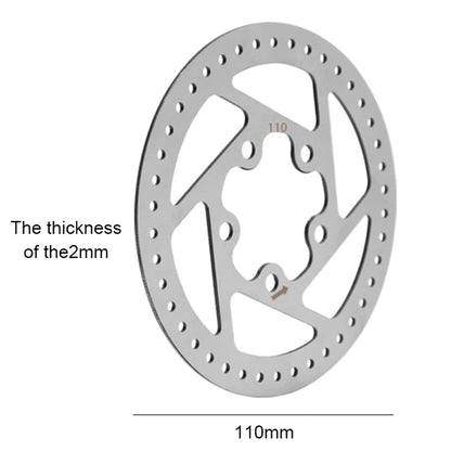 Parti di ricambio per pastiglie rotore disco freno scooter elettrico da 110 mm per Xiaomi Mijia M365, Brake Disc Rotor Pad