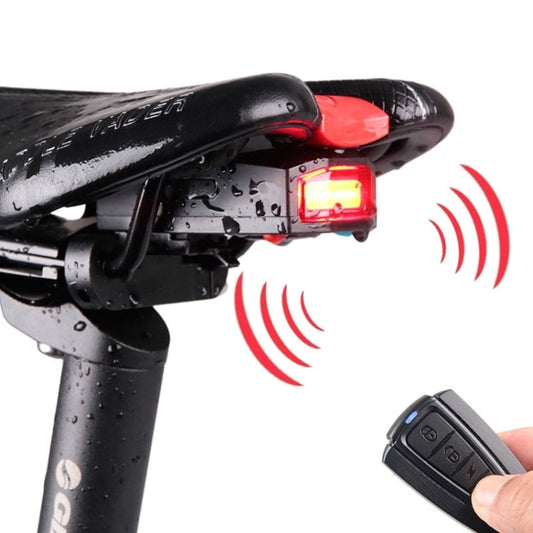 Fanale Posteriore per Bicicletta LED COB Intelligente con Telecomando