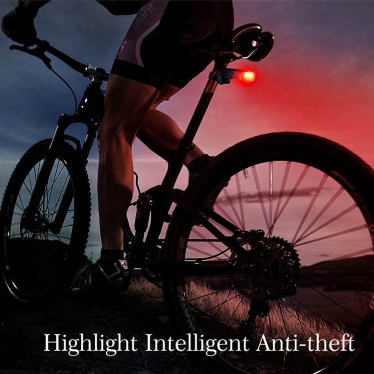 Fanale Posteriore per Bicicletta LED COB Intelligente con Telecomando