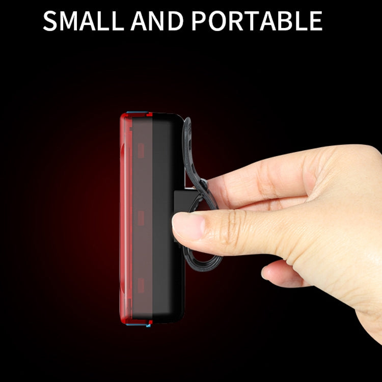 Fanale Posteriore LED per Bicicletta e Moto - Ricarica USB, 50 Ore di
