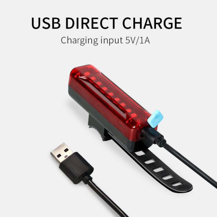 Fanale Posteriore LED per Bicicletta e Moto - Ricarica USB, 50 Ore di