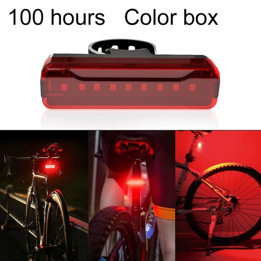 Fanale Posteriore LED per Bicicletta e Moto - Ricarica USB, 100 Ore