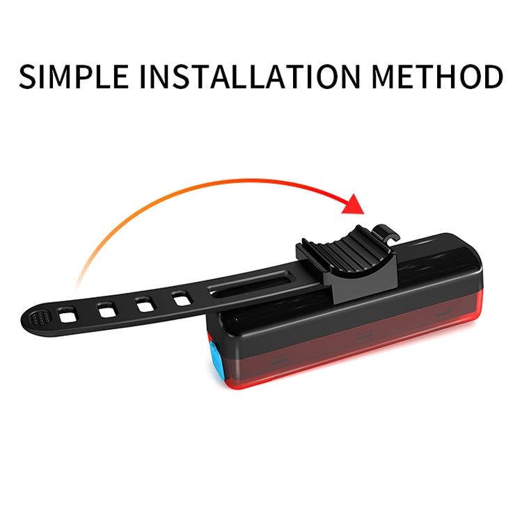 Fanale Posteriore LED per Bicicletta e Moto - Ricarica USB, 100 Ore