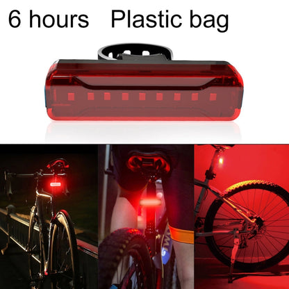 Fanale Posteriore LED Ricaricabile per Bicicletta e Moto - Sicurezza