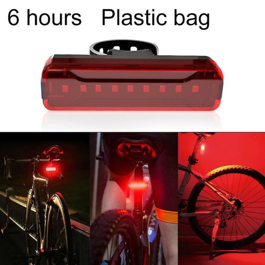 Fanale Posteriore LED Ricaricabile per Bicicletta e Moto - Sicurezza
