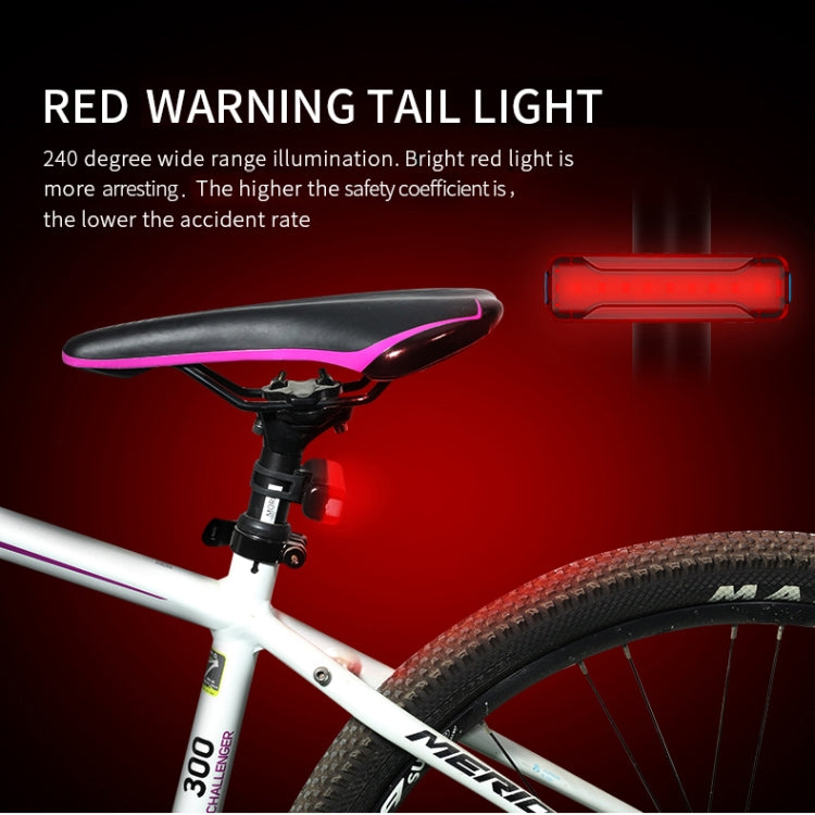 Fanale Posteriore LED Ricaricabile per Bicicletta e Moto - Sicurezza