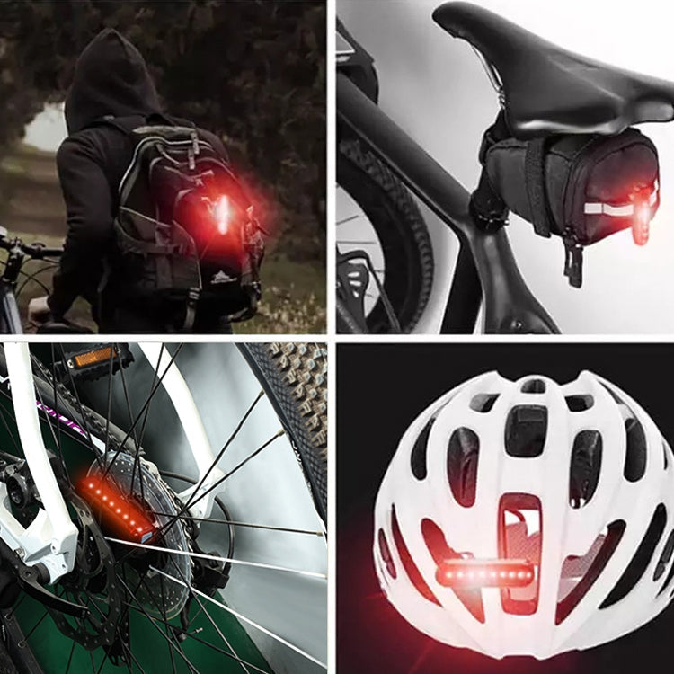 Fanale Posteriore LED Ricaricabile per Bicicletta e Moto - Sicurezza