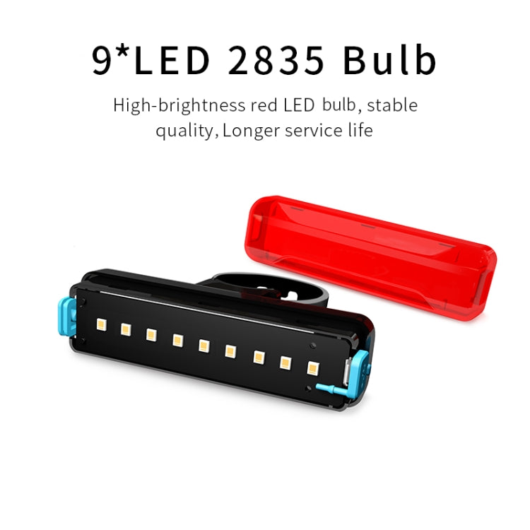 Fanale Posteriore LED Ricaricabile per Bicicletta e Moto - Sicurezza