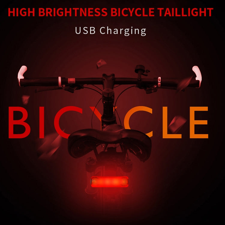 Fanale Posteriore LED Ricaricabile per Bicicletta e Moto - Sicurezza
