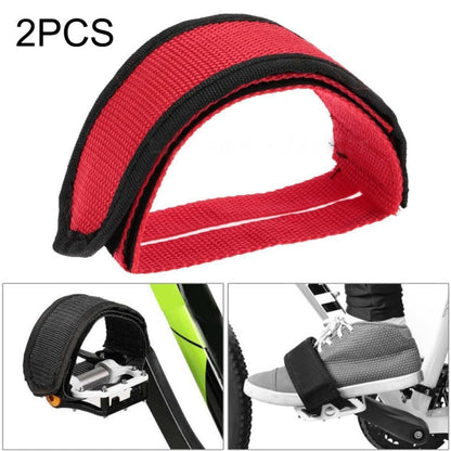 Set di piedini per pedali per bicicletta da 2 pezzi con piedino per trave con cinghie antiscivolo