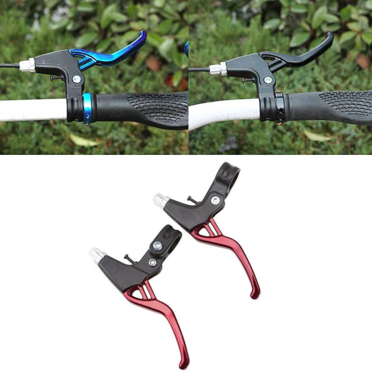 Maniglia del freno in lega leggera per mountain bike, Brake Silver, Brake Red, Brake Blue, Brake Black