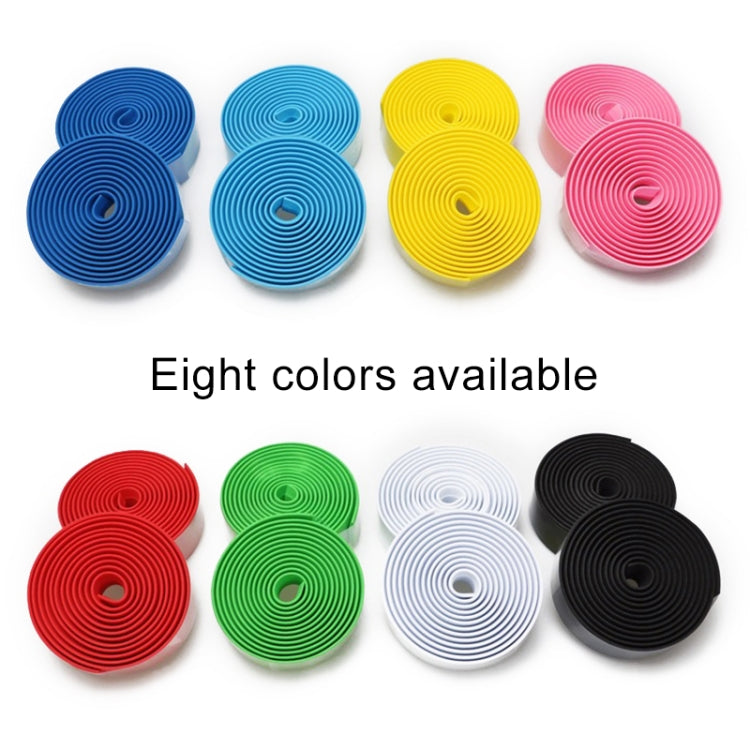 1-paio-di-nastri-per-manubrio-in-sughero-per-bicicletta-sportiva-per-bici-da-strada-2-tappi-per-barra-2m-black-2m-pink-2m-green-2m-blue-2m-red-2m-baby-blue-2m-white-2m-yellow - immagine 6