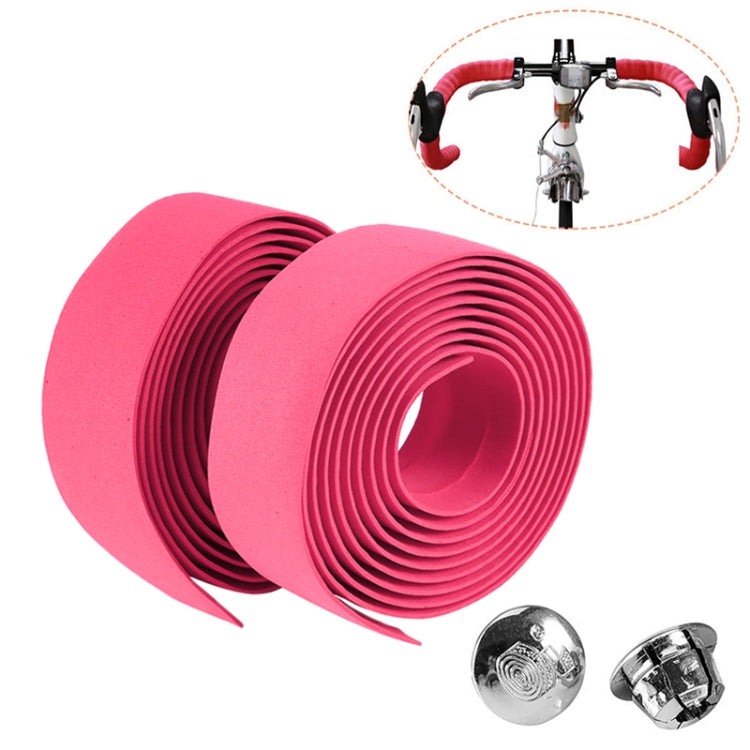 1-paio-di-nastri-per-manubrio-in-sughero-per-bicicletta-sportiva-per-bici-da-strada-2-tappi-per-barra-2m-black-2m-pink-2m-green-2m-blue-2m-red-2m-baby-blue-2m-white-2m-yellow - immagine 9