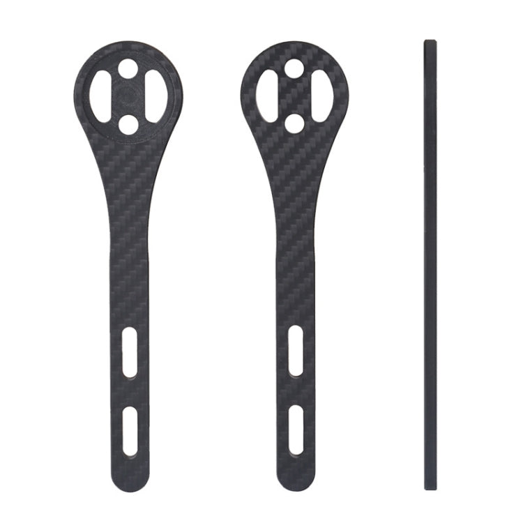 TOSEEK Supporto da tabella codici per bicicletta da strada interamente in fibra di carbonio per la serie Garmin (opaco), For Bryton Series(Matte), For CATEYE Series(Matte), For Garmin Series(Matte)