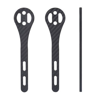 TOSEEK Supporto da tabella codici per bicicletta da strada interamente in fibra di carbonio per la serie Garmin (opaco), For Bryton Series(Matte), For CATEYE Series(Matte), For Garmin Series(Matte)