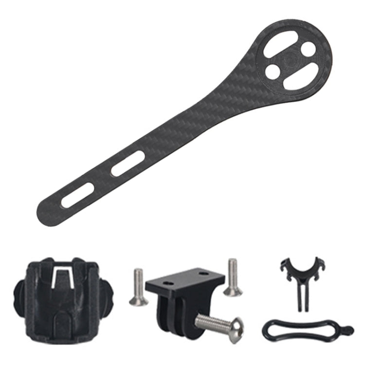 TOSEEK Supporto da tabella codici per bicicletta da strada interamente in fibra di carbonio per la serie Garmin (opaco), For Bryton Series(Matte), For CATEYE Series(Matte), For Garmin Series(Matte)