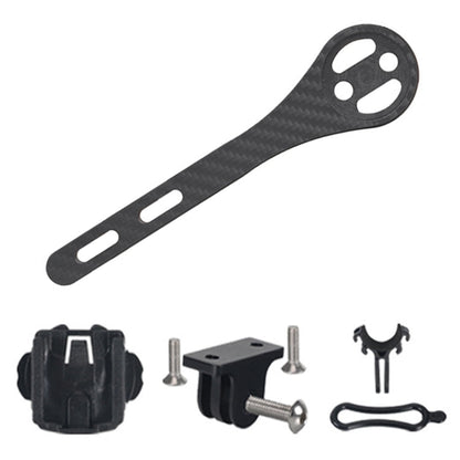 TOSEEK Supporto da tabella codici per bicicletta da strada interamente in fibra di carbonio per la serie Garmin (opaco), For Bryton Series(Matte), For CATEYE Series(Matte), For Garmin Series(Matte)