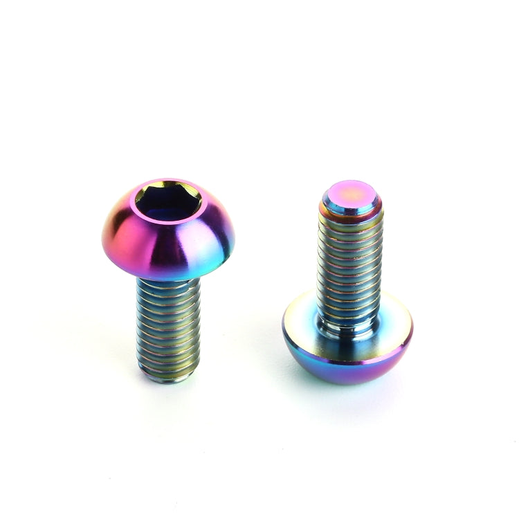 Set di 2 Viti in Titanio M5 da 12mm per Portaborraccia Bicicletta