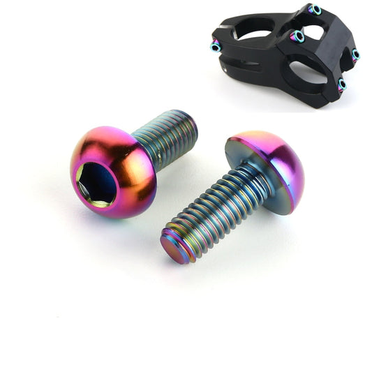 Set di 2 Viti in Titanio M5 da 12mm per Portaborraccia Bicicletta