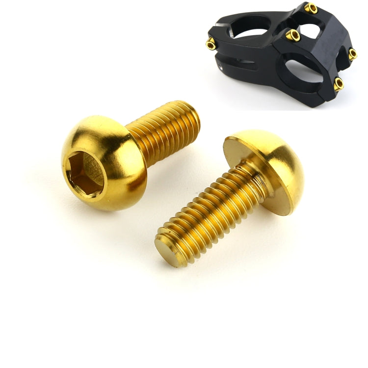 Set di 2 Viti in Titanio M5 da 12mm per Portaborraccia Bicicletta