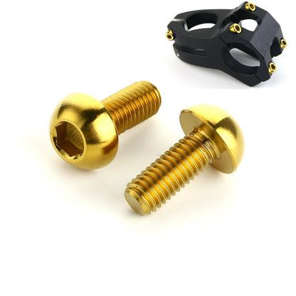 Set di 2 Viti in Titanio M5 da 12mm per Portaborraccia Bicicletta