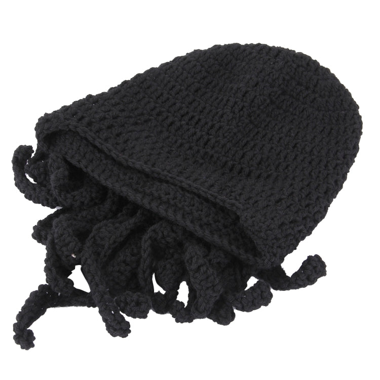 berretto-unisex-in-maglia-con-tentacoli-di-polpo-cappello-invernale - immagine 2