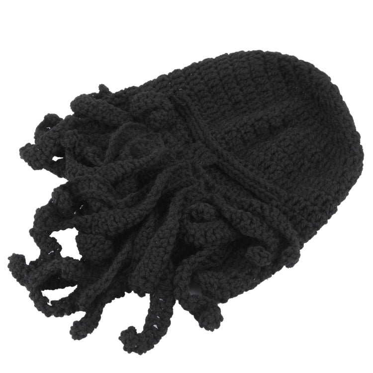 berretto-unisex-in-maglia-con-tentacoli-di-polpo-cappello-invernale - immagine 3