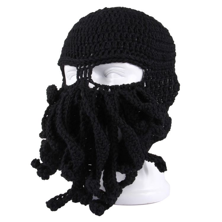 berretto-unisex-in-maglia-con-tentacoli-di-polpo-cappello-invernale - immagine 4