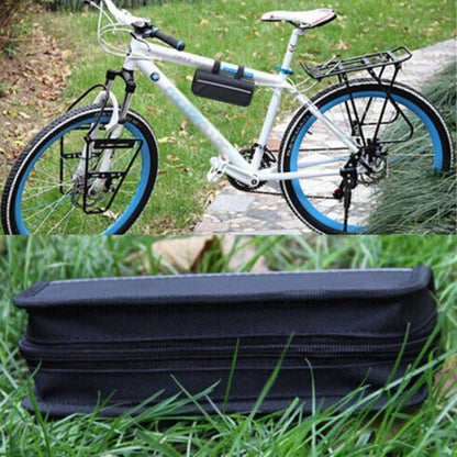 Strumenti di riparazione per biciclette Kit di pneumatici per bici Borsa per attrezzi per riparazione di forature per pompa da bicicletta, Repair Tools Bike Tire Kit