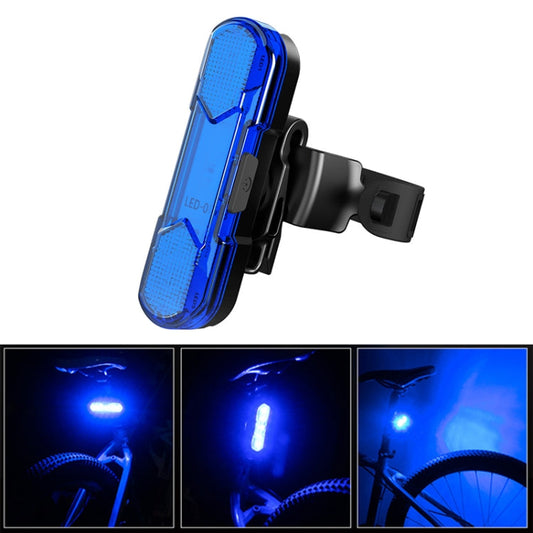 Lampada posteriore a LED ricaricabile USB per bicicletta