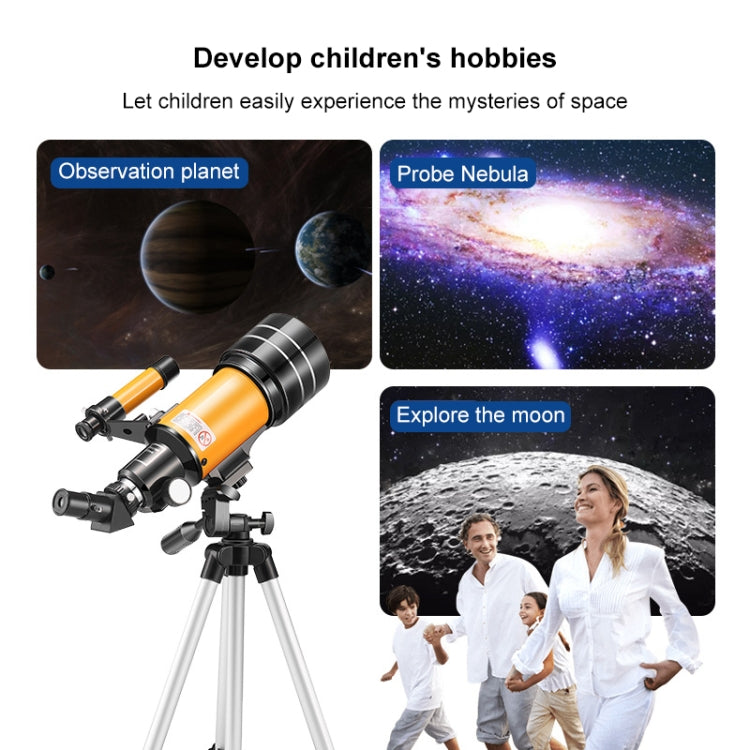 Telescopio astronomico rifrattore per osservare le stelle ad alta definizione, Telescope