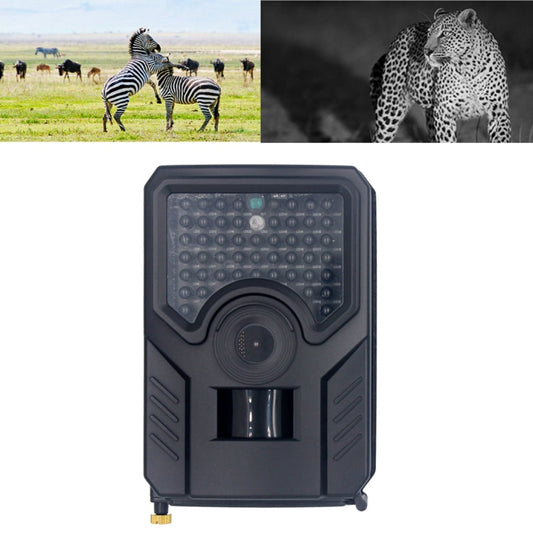 PR-200B Obiettivo grandangolare da 120 gradi IP56 Impermeabile 12MP 1080P HD Telecamera da caccia a infrarossi, Scheda TF di supporto, Distanza PIR: 10-15 m, PR200B